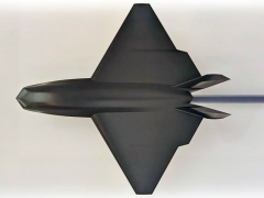 BAE系统公司重新设计的隐形无人战斗机概念：专注于低可观测性
